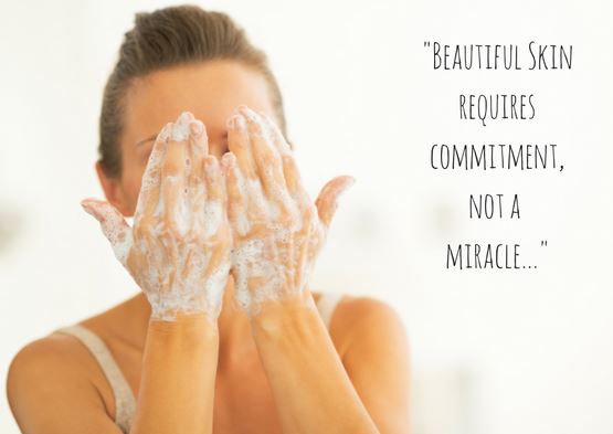 Beautiful Skin Requires Commitment