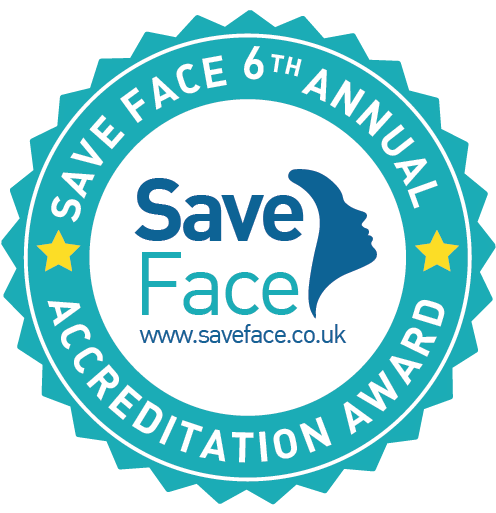 Accredited by Save Face